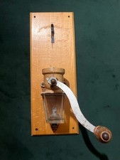 Moulin à café mural ancien Peugeot Frères - Logo Lion - années 1930/50