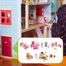 Maquette maison poupée en