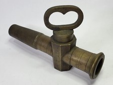 Ancien GRAND ROBINET ROBINET en bronze #11 pour tonneau à vin ou à bière 8 1/...