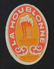 Old label BEER THE HOPS Hops