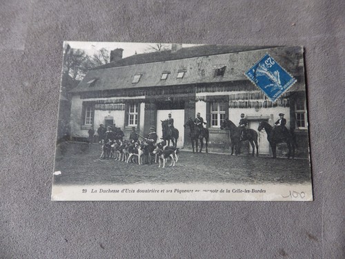 Cpa chasse courre - chasse,