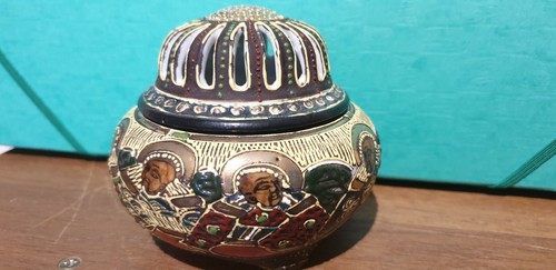 Satsuma porcelaine brule