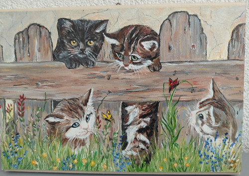 Tableau peinture acrylique - tableau,
