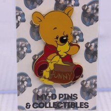B5 Disney Pin LE 250 Auctions Winnie the Pooh with Hunny Pot 2004