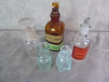 Lot de 5 PETITS FLACONS en