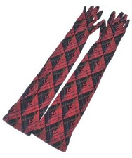 MARINE SERRE Gloves RedxBlack(Patterned) 0 2200610205200