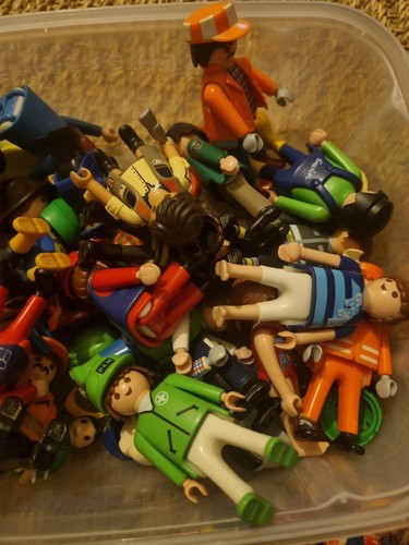 Playmobil lot pompiers 112 - lot,