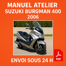 Manuel Atelier Suzuki 400