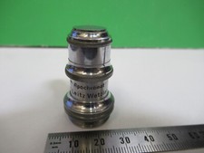 Antique Laiton Ernst Leitz Apo 92X Objectif Microscope Comme sur Photo #H3-A-100