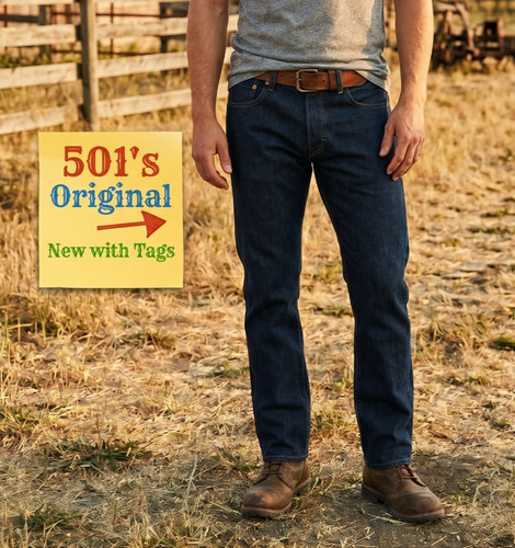 Levi 501 original - original, blue