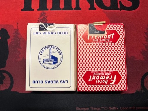 Lot jeux cartes - 2, vegas