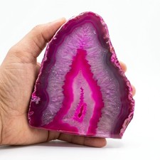 Agate rose naturelle pierre