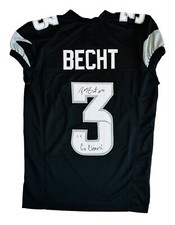 ROCCO BECHT SIGNED JERSEY GAMECUT IOWA STATE CYCLONES GO CLONES! BECKETT COA