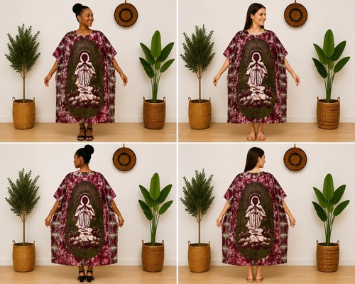 Boubou femme batik - wax, bassam