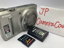 Excellent Nikon COOLPIX S9100 12.1MP Digital Camera silver  1966