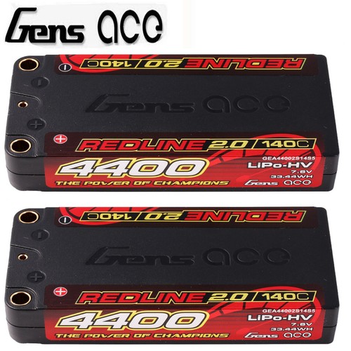 Gens ace 4400mah 140c - 2x,