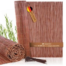 Natte en Osier Avec Colliers