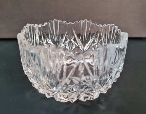 Verrine ronde ciselée coupe