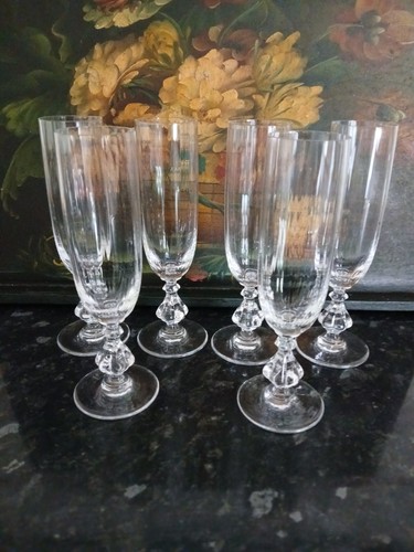 Flûtes champagne cristal - flûtes, à
