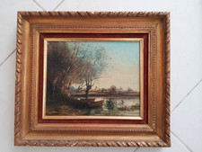 HUILE SUR PANNEAU  ANCIENNE