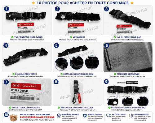 Genuine kia oem - kia, 86513-d4000