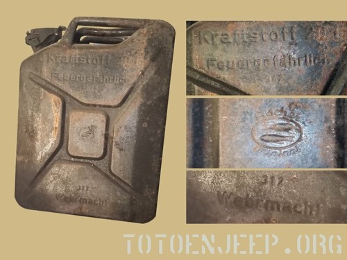 Jerrycan wh1 german - wh1, allemand