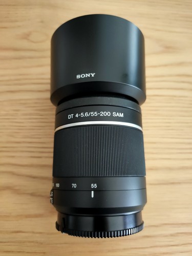 Objectif sony 200 mm - objectif, dt