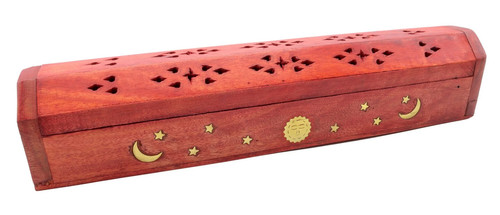 Porte encens bois - porte-encens, coffret