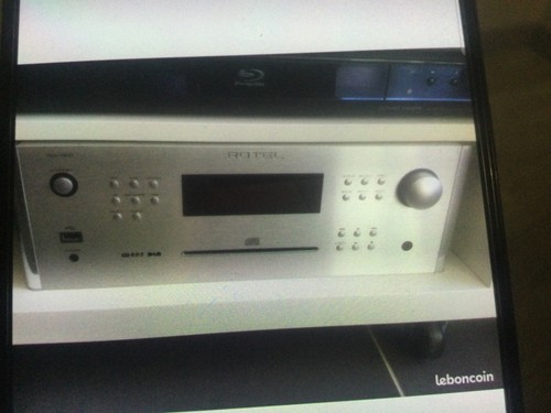 Ampli rotel rcx - ampli,