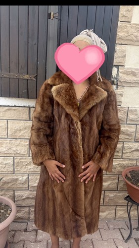 Manteau vrai fourrure vison - manteau,