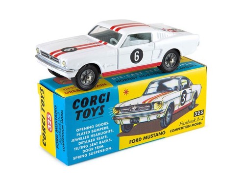 Mustang fastback blanche - mustang,