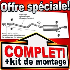 Échappement pour OPEL ASTRA H