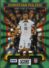 Panini SCORE FIFA 2023-24 Christian Pulisic (USA) 3/5 Green Laser