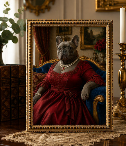 Cadre bouledogue français - bouledogue,