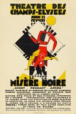 BAL MISèRE NOIRE Rwse-POSTER