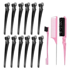 12pcs Pince Crocodile Cheveux