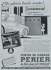 1941 AD PERIER WOODEN GARAGE DOORS GUN OREGON PINE CAR AD PUB