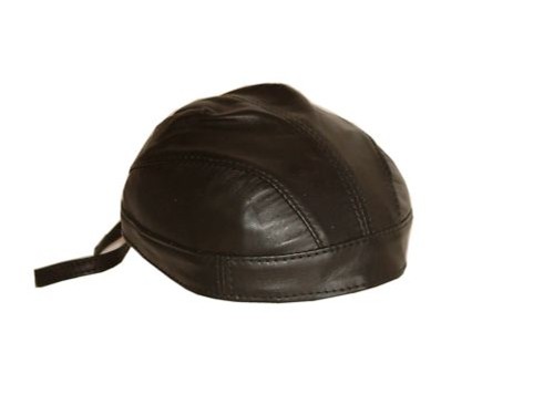Bandana biker cuir agneau - cuir,