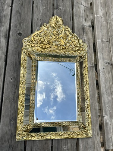 Miroir coussin ancien - miroir,