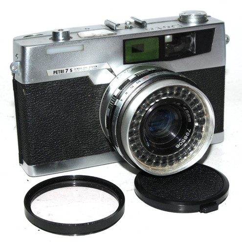 Petri 45mm 8 lens - s, w/45mm