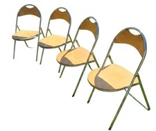 Serie De 4 Chaises Pliantes