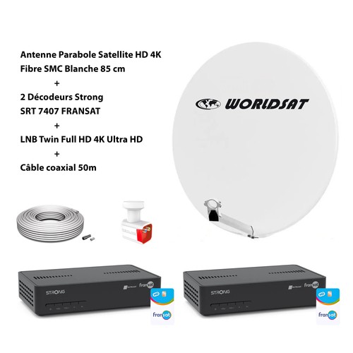 Kit parabole sat fibre - parabole,