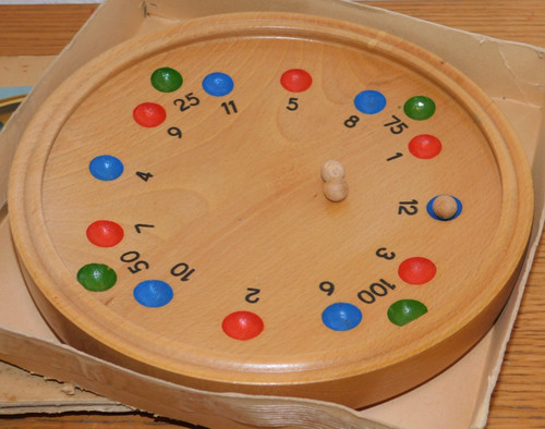 Vintage jeu plateau bille - vintage,