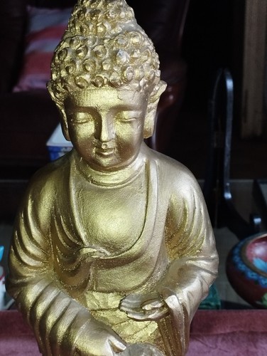 Statue bouddha résine - statue,