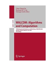 WALCOM: Algorithms and