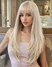 Perruque Femme Longue Blond