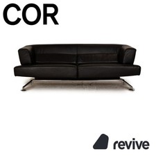 Canapé En Cuir Noir Deux