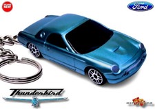 ?? KEYCHAIN BLUE 2002~2005 FORD THUNDERBIRD T-BIRD CUSTOM Ltd. ?NICE GIFT??