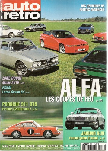 Auto retro 254 dossier coupe - auto,