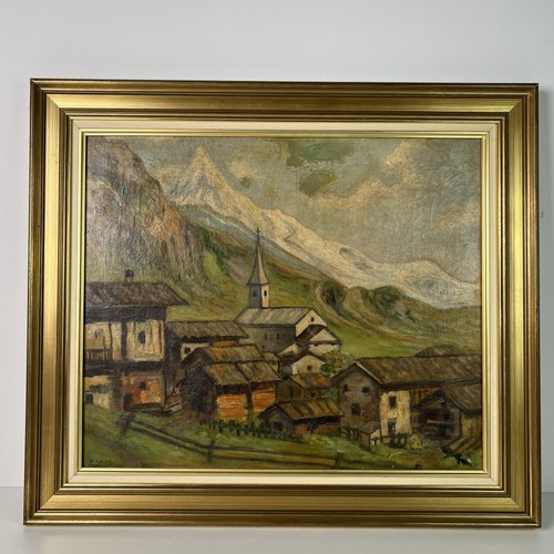 Tableau huile sur toile - huile,